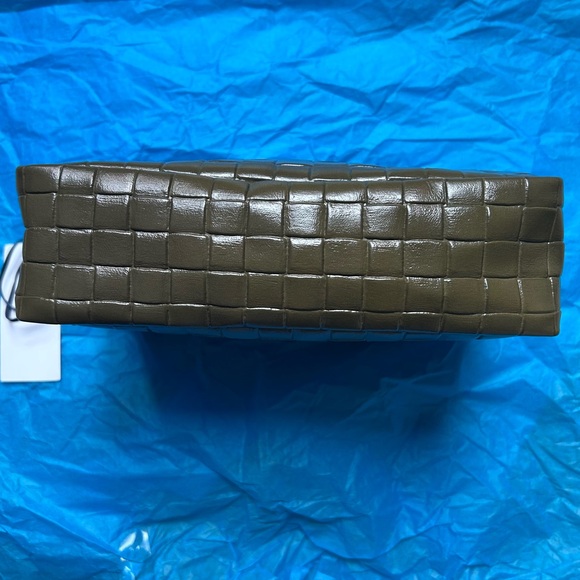 Clare V Marisol Croc Midi Sac Crossbody Leather Bag - Picture 8 of 8